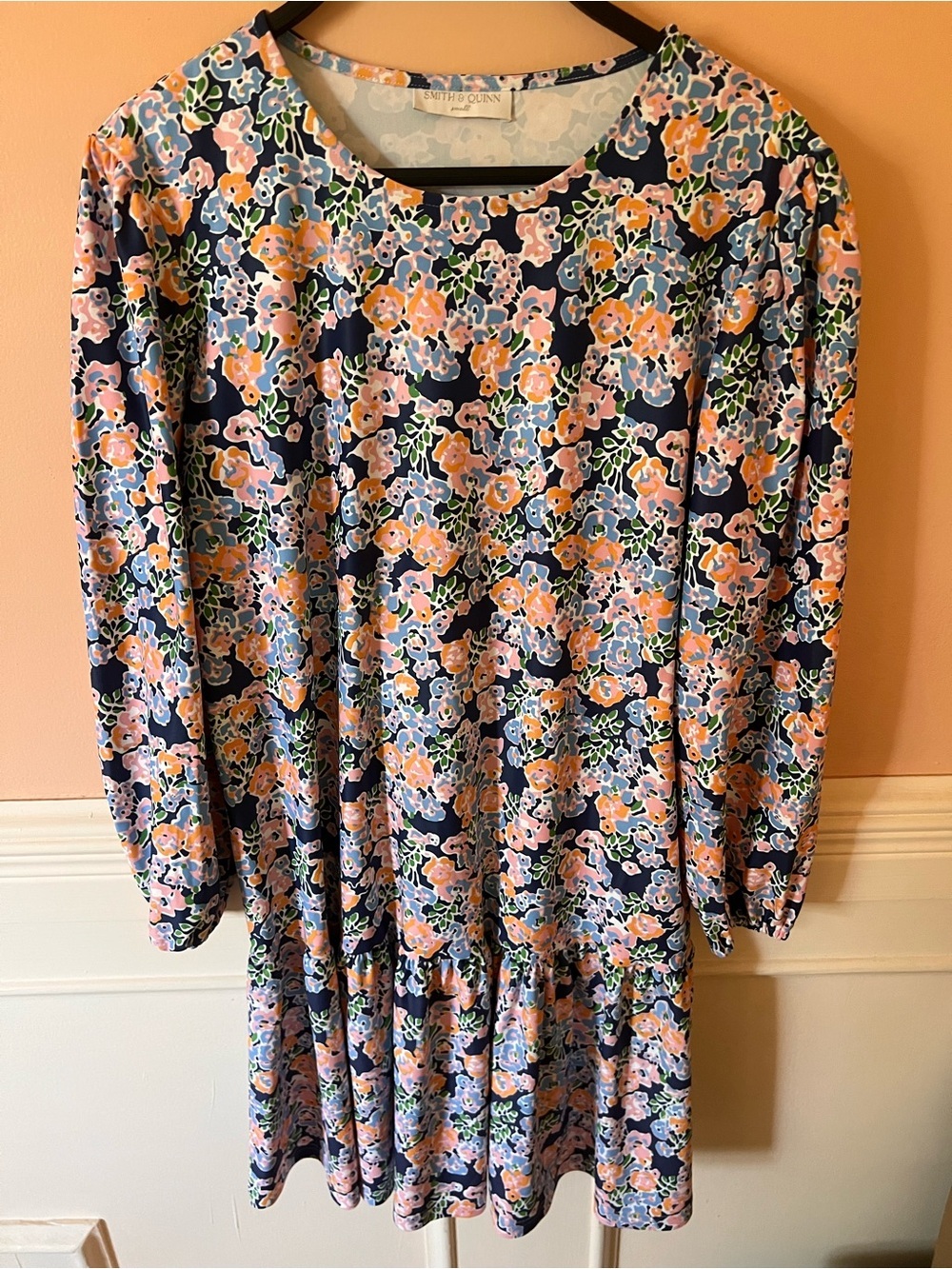 Smith & Quinn Drop-Waist Long Sleeve mini Dress spartina hill house Tuckernuck S